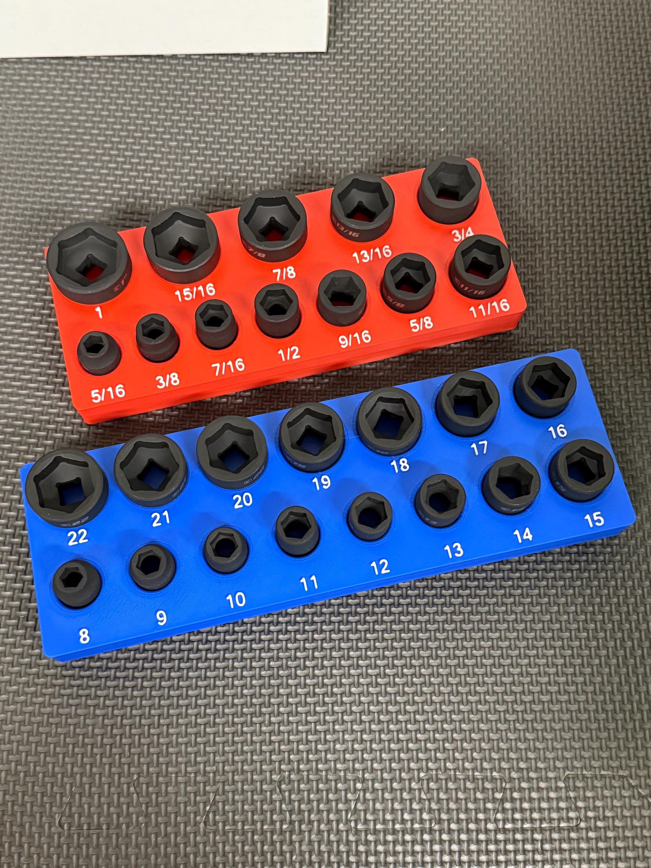 Capri 3/8" Low Profile Impact Socket Organization Bin - Image 2