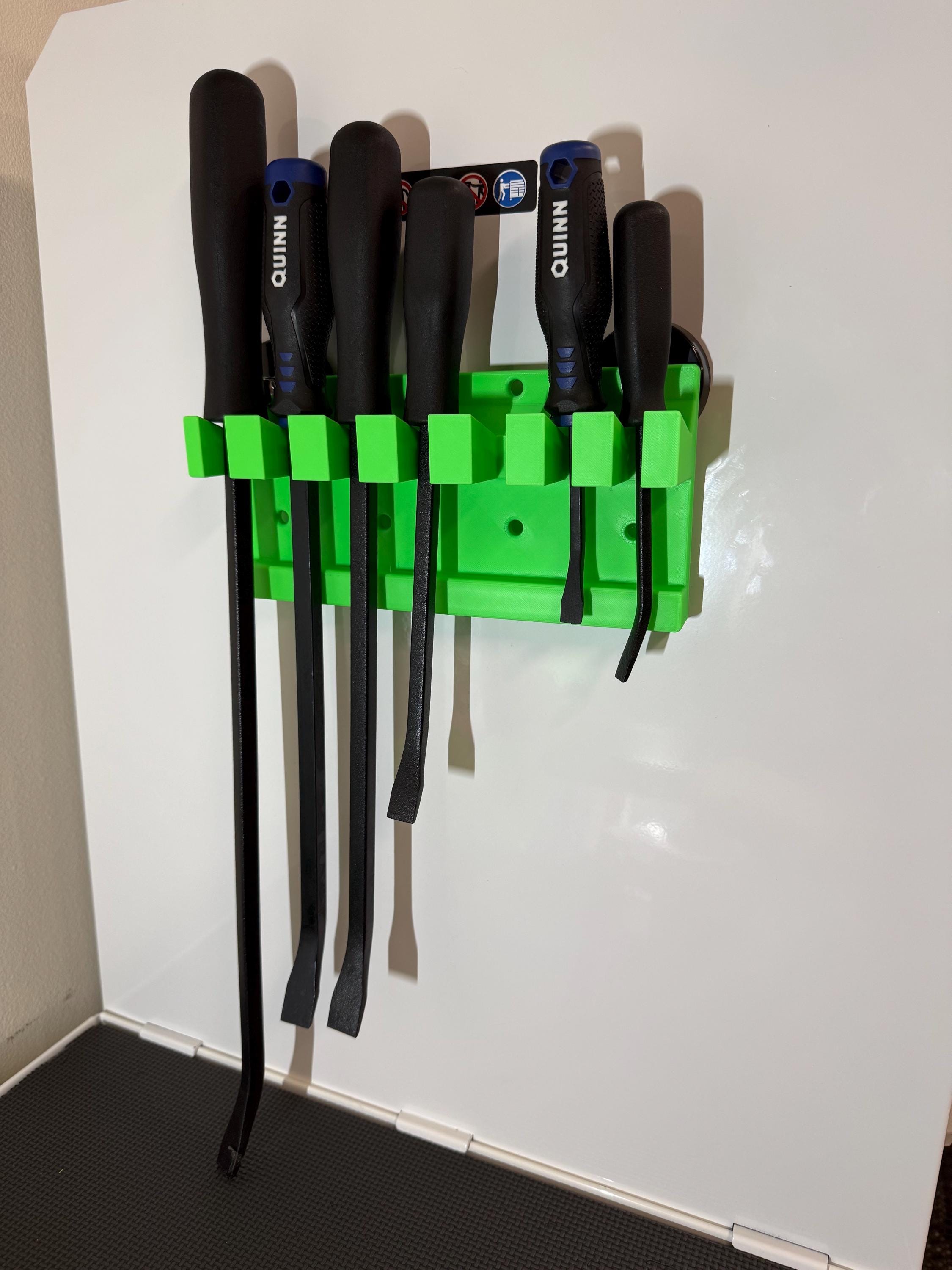 7 Slot Pry Bar Organizer – 3D Printed